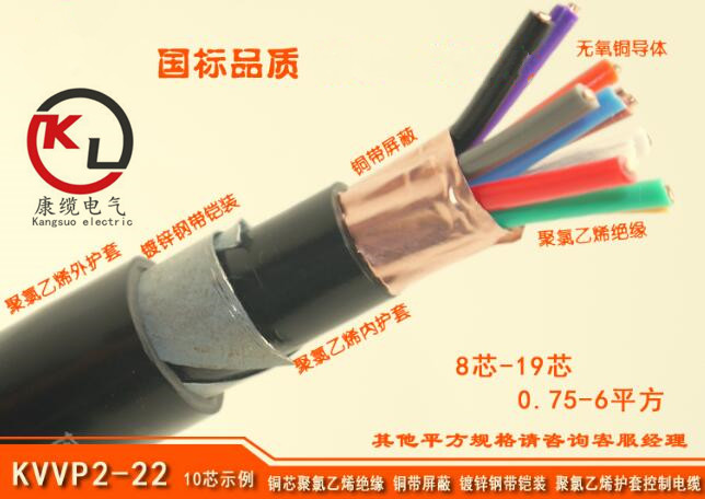 ZR-IA-KYJVP2-22-450/750V-10*1.5電纜