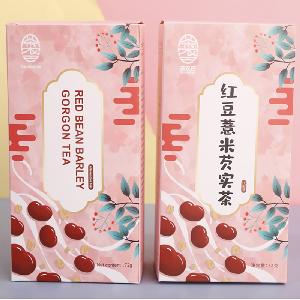 茶农巴 红豆薏米芡实茶 一盒72克 12袋
