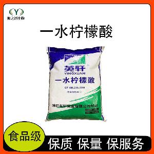 现货供应食品级酸味剂 一水柠檬酸量大价优