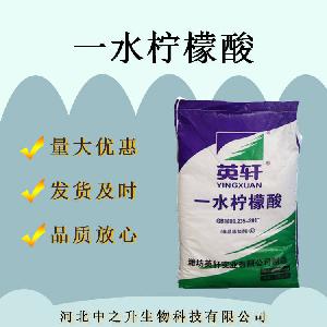 现货一水柠檬酸提取物99%含量食品级一水柠檬酸枸橼酸