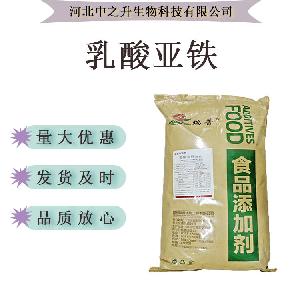 现货供应 乳酸亚铁 食品级 营养强化剂 矿物质微量元素 铁元素